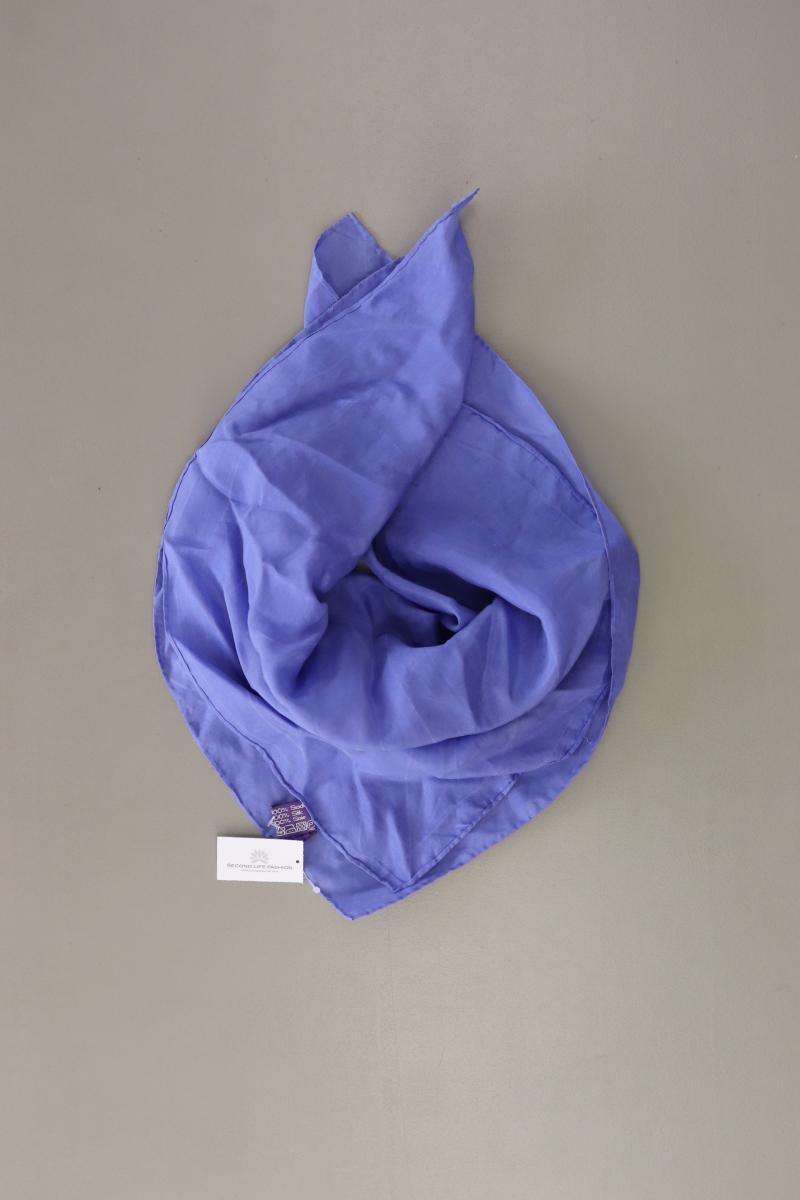 Seidentuch blau