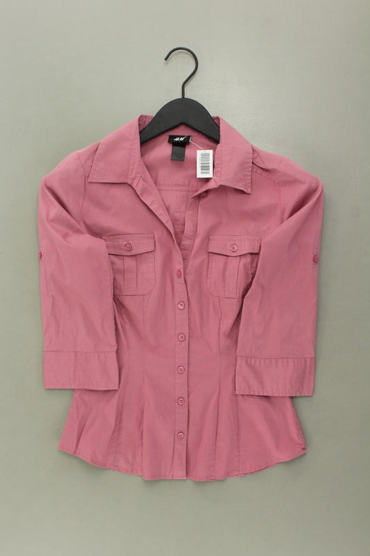 H&M Bluse Gr. 34 3/4 Ärmel rosa