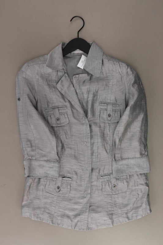 Bonita Regular Bluse Gr. 36 3/4 Ärmel grau