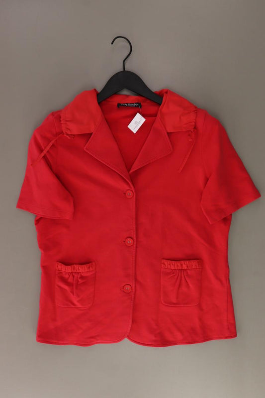 Betty Barclay Kurzarmjäckchen Gr. 42 rot aus Baumwolle