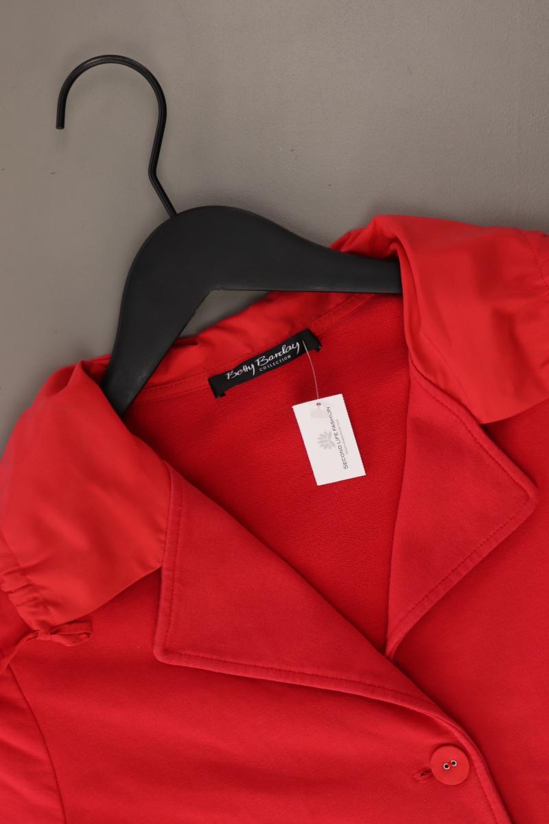 Betty Barclay Kurzarmjäckchen Gr. 42 rot aus Baumwolle