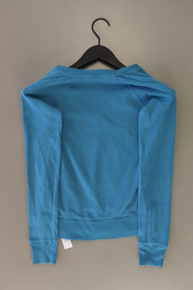 edc by Esprit Langarmpullover Gr. XS blau aus Baumwolle