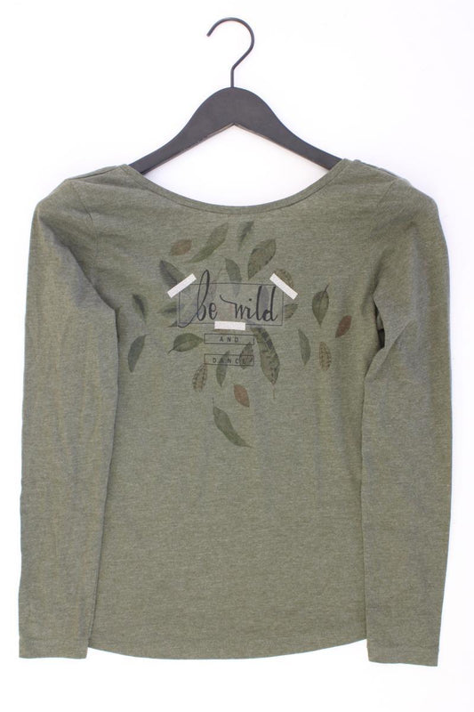 edc by Esprit Longsleeve-Shirt Gr. XS Langarm olivgrün