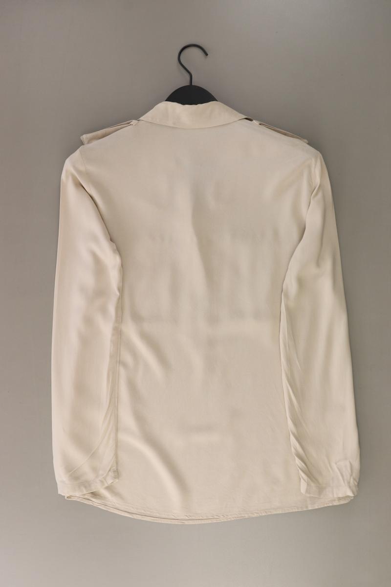 Sisley Oversize Bluse Gr. S Langarm creme aus Viskose