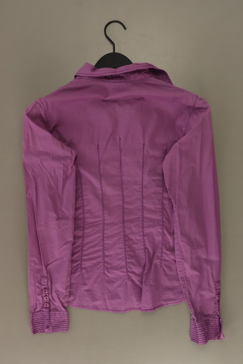 Esprit Langarmbluse Gr. 36 lila aus Baumwolle