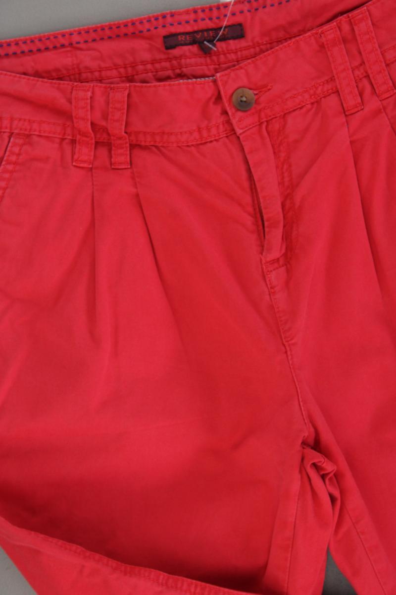 Review Chinohose Gr. M rot aus Baumwolle
