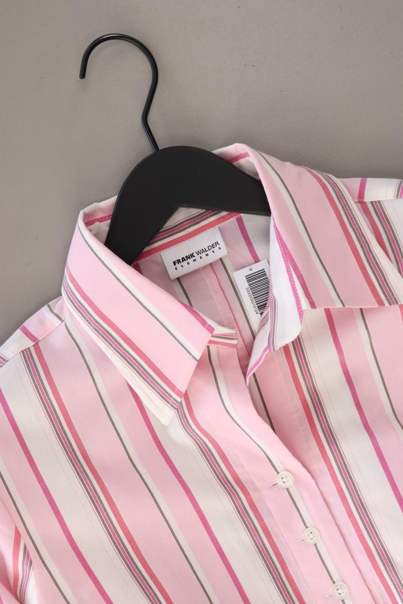 Frank Walder Classic Bluse Gr. 38 3/4 Ärmel Vintage rosa aus Baumwolle