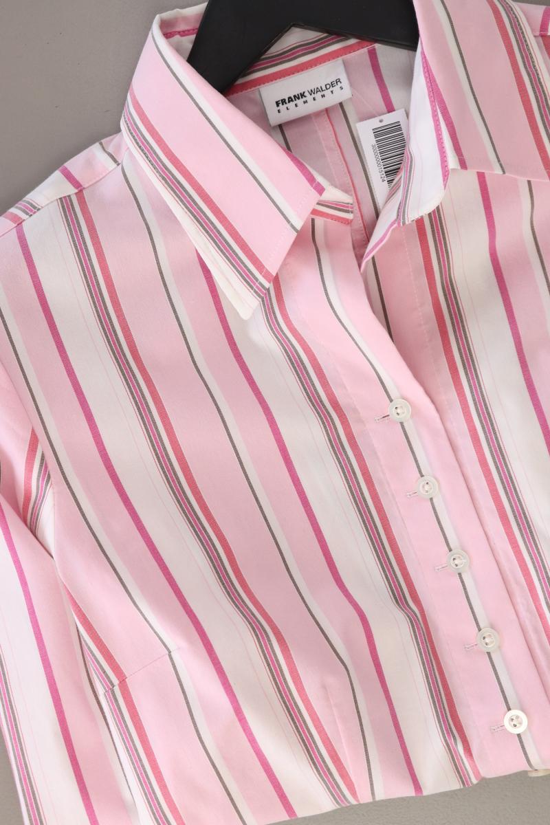 Frank Walder Classic Bluse Gr. 38 3/4 Ärmel Vintage rosa aus Baumwolle