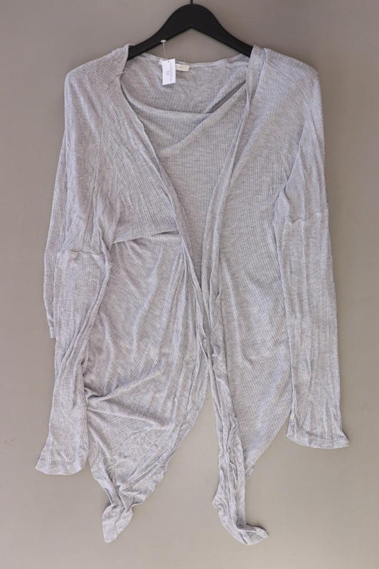 Tom Tailor (Denim) Strickjacke Gr. M Langarm grau aus Viskose