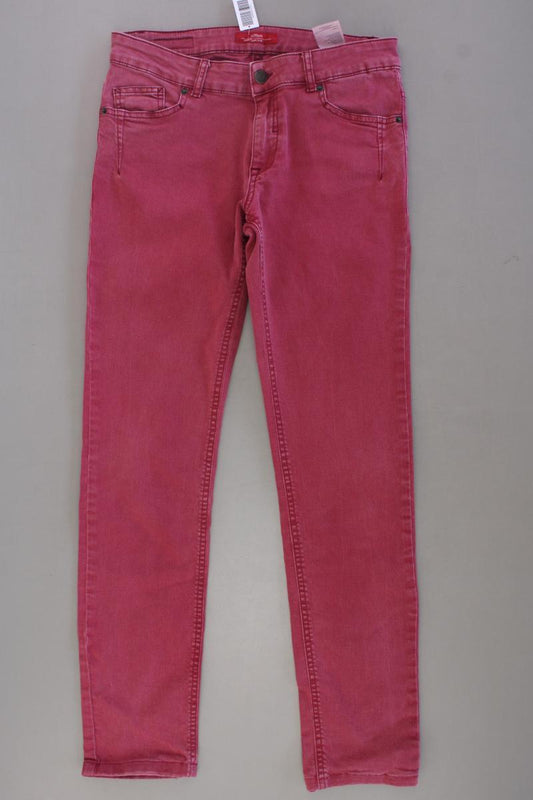 s.Oliver Five-Pocket-Hose Gr. 36 rot aus Baumwolle