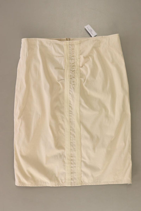 Dorothee Schumacher Bleistiftrock Gr. S creme aus Baumwolle