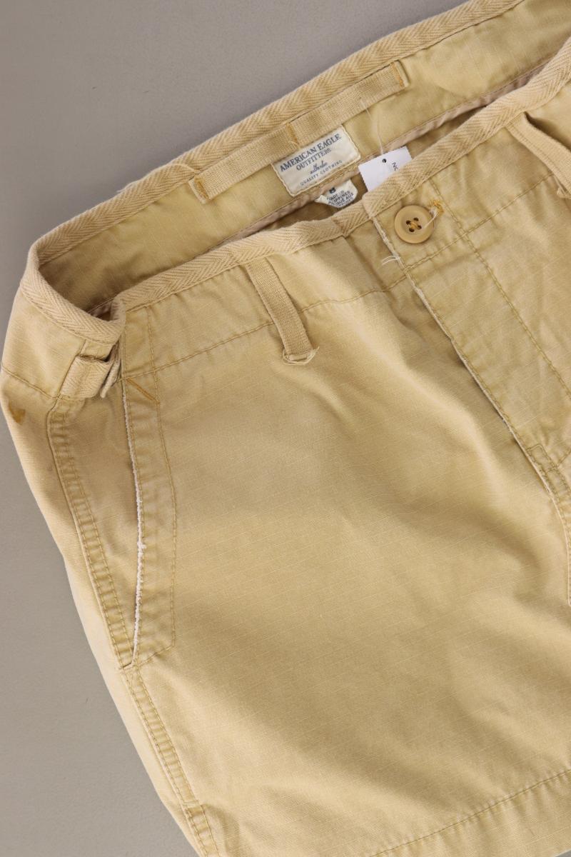 American Eagle Outfitters Kurzer Rock Gr. US 8 (M) braun aus Baumwolle