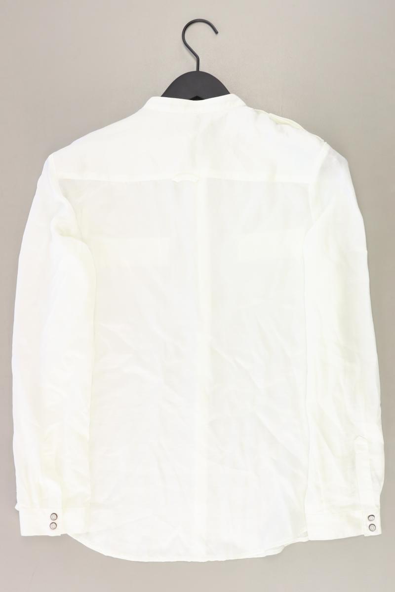 s.Oliver Langarmbluse Gr. 38 creme aus Polyester