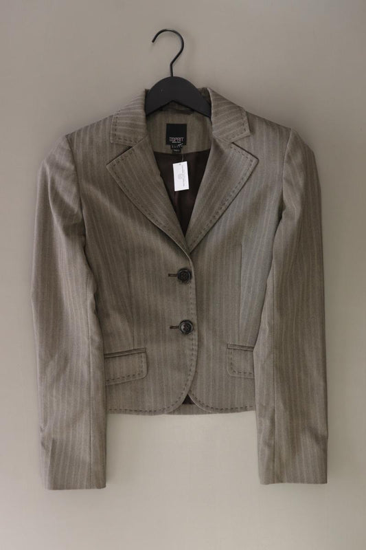 Esprit Collection Classic Blazer Gr. 34 Vintage braun aus Polyester