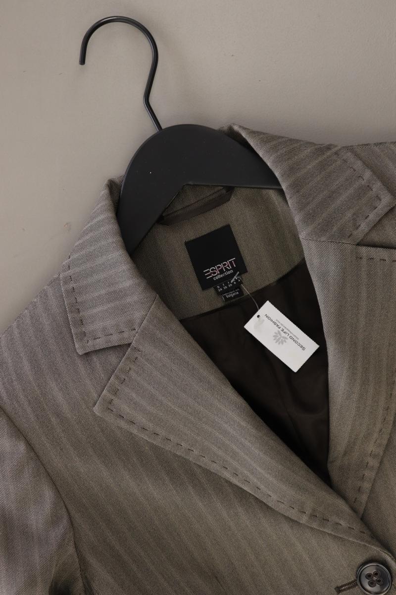 Esprit Collection Classic Blazer Gr. 34 Vintage braun aus Polyester