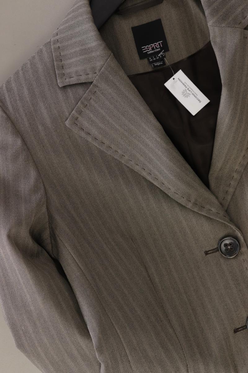 Esprit Collection Classic Blazer Gr. 34 Vintage braun aus Polyester