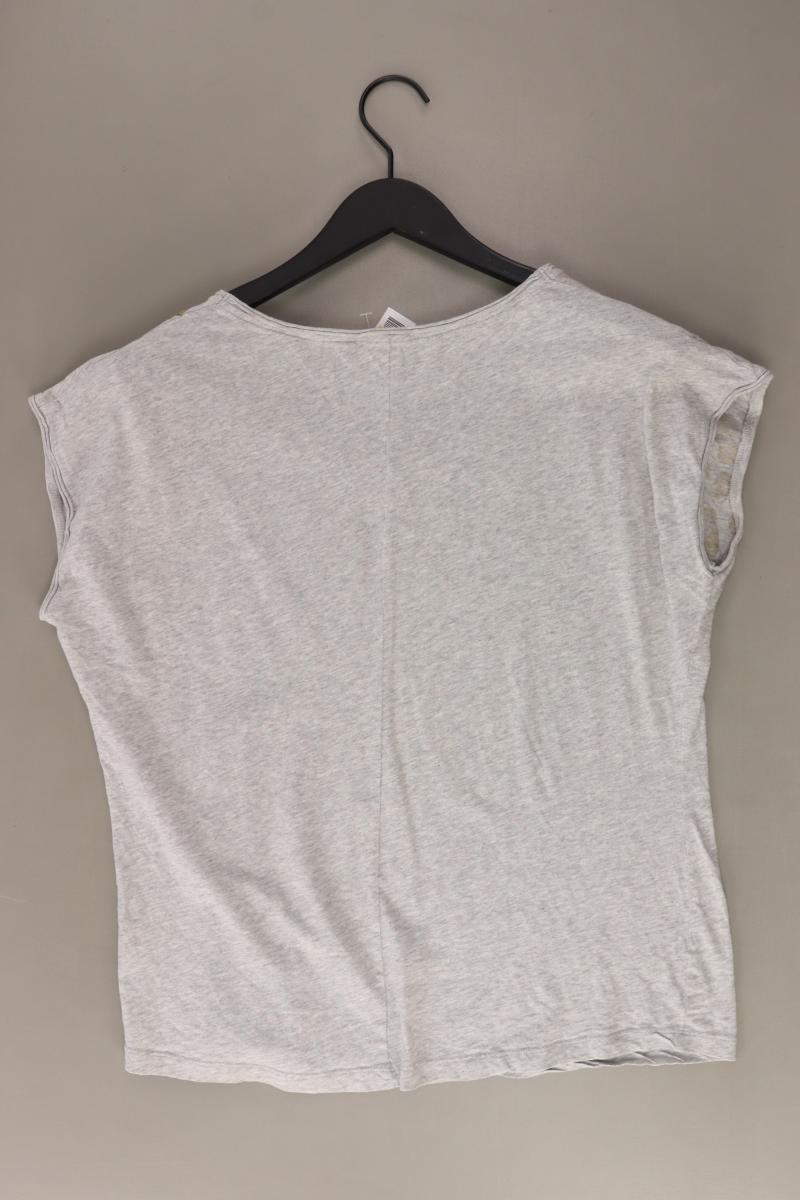 Esprit T-Shirt Gr. S Kurzarm grau aus Baumwolle