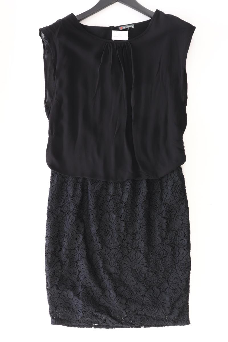 Street One Abendkleid Gr. 36 Ärmellos schwarz