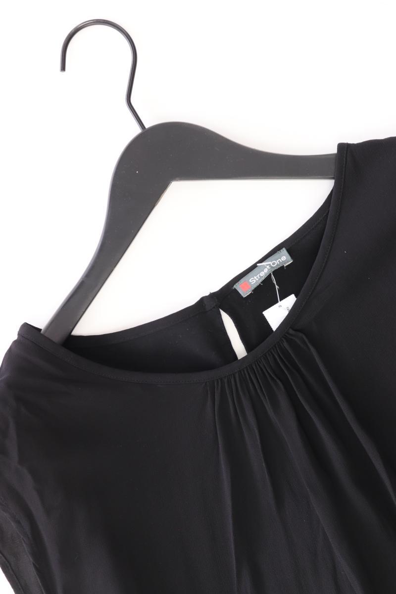 Street One Abendkleid Gr. 36 Ärmellos schwarz