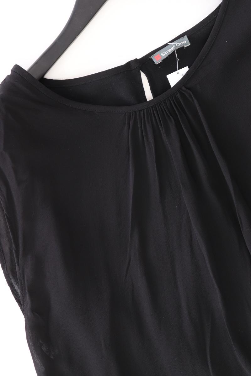 Street One Abendkleid Gr. 36 Ärmellos schwarz