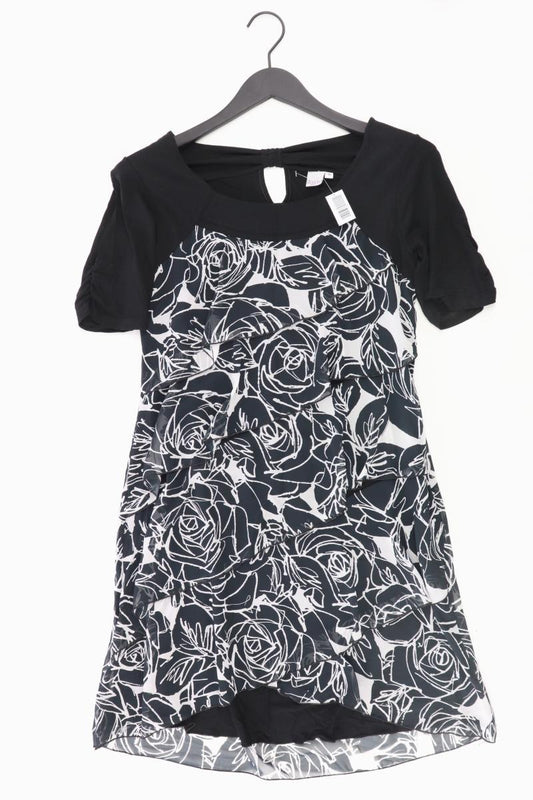 Liberty Jerseykleid Gr. 36 Kurzarm schwarz