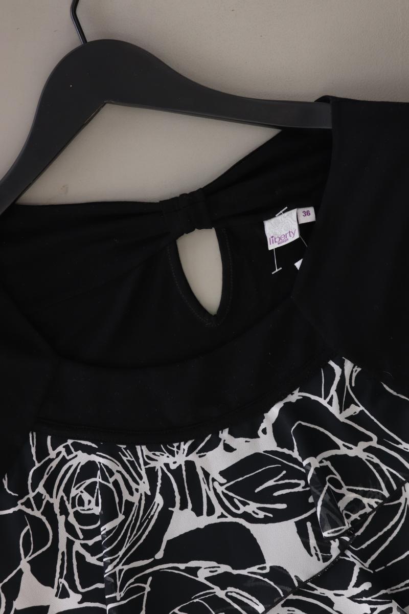 Liberty Jerseykleid Gr. 36 Kurzarm schwarz aus Polyester
