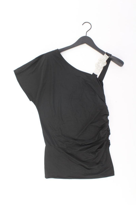 Jennifer Taylor One-Shoulder-Shirt Gr. S Kurzarm schwarz aus Polyester