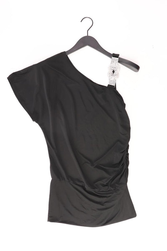 Jennifer Taylor One Shoulder Top Gr. S Kurzarm schwarz aus Polyester