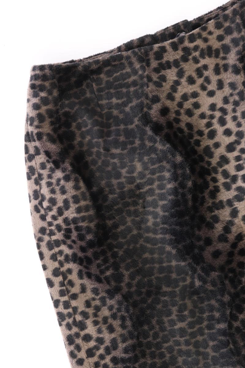 Mexx Rock Gr. 34 mit Tierdruck Vintage braun aus Polyester