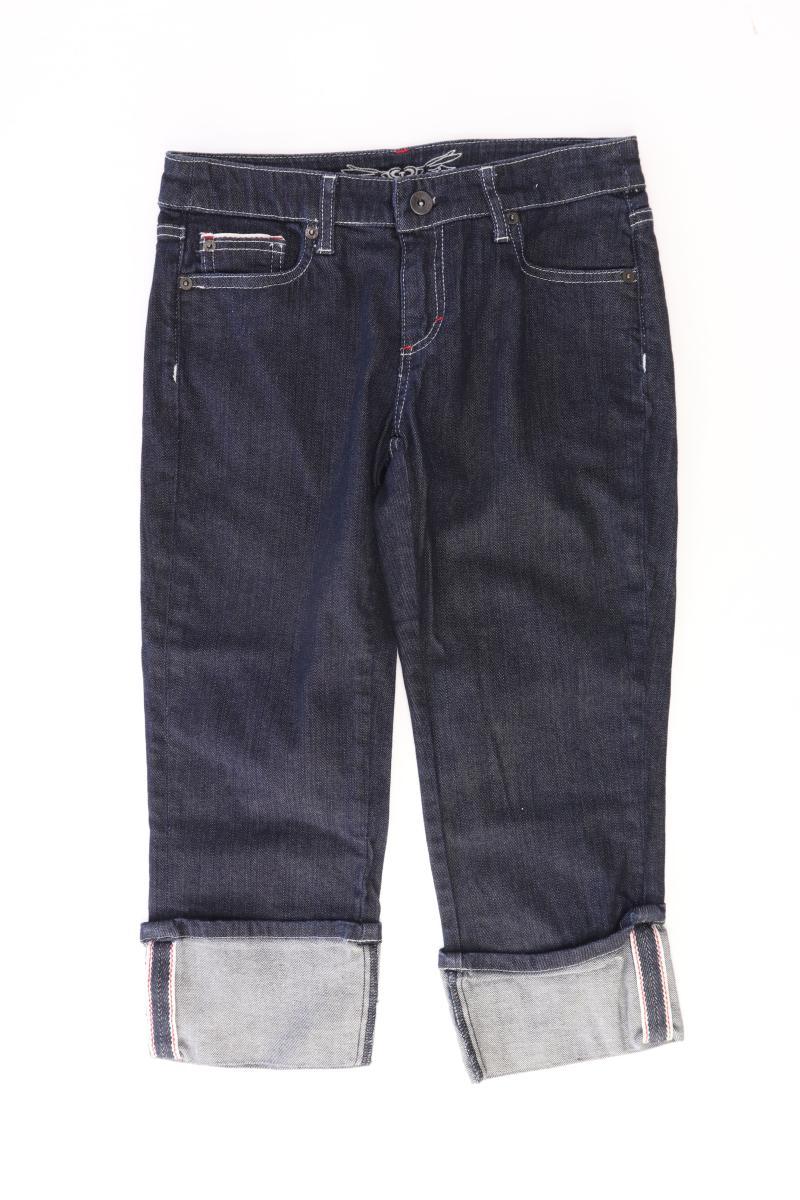 Tom Tailor Y2K 3/4 Jeans Gr. 34 blau aus Baumwolle