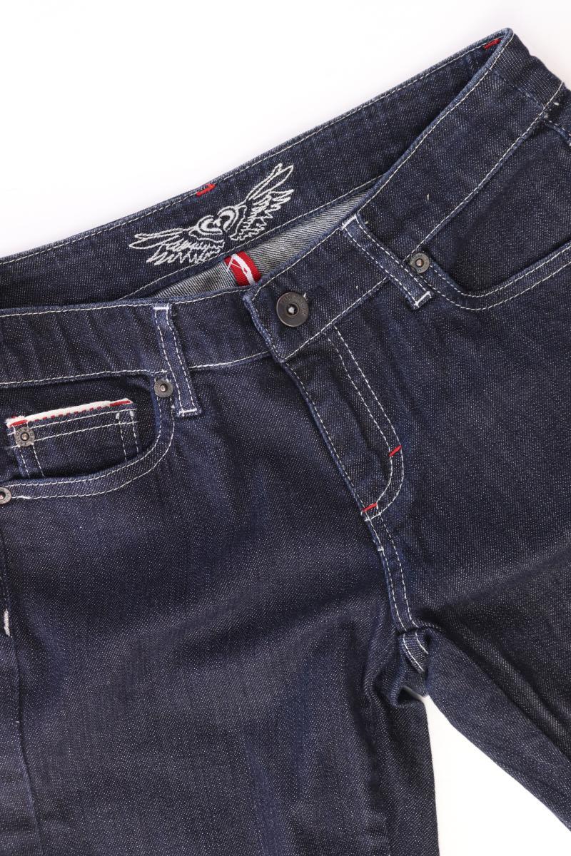 Tom Tailor Y2K 3/4 Jeans Gr. 34 blau aus Baumwolle