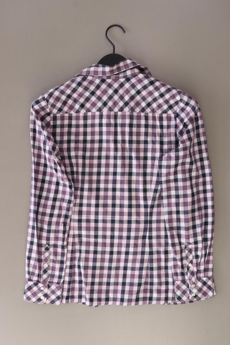 s.Oliver Karobluse Gr. 40 kariert Langarm lila