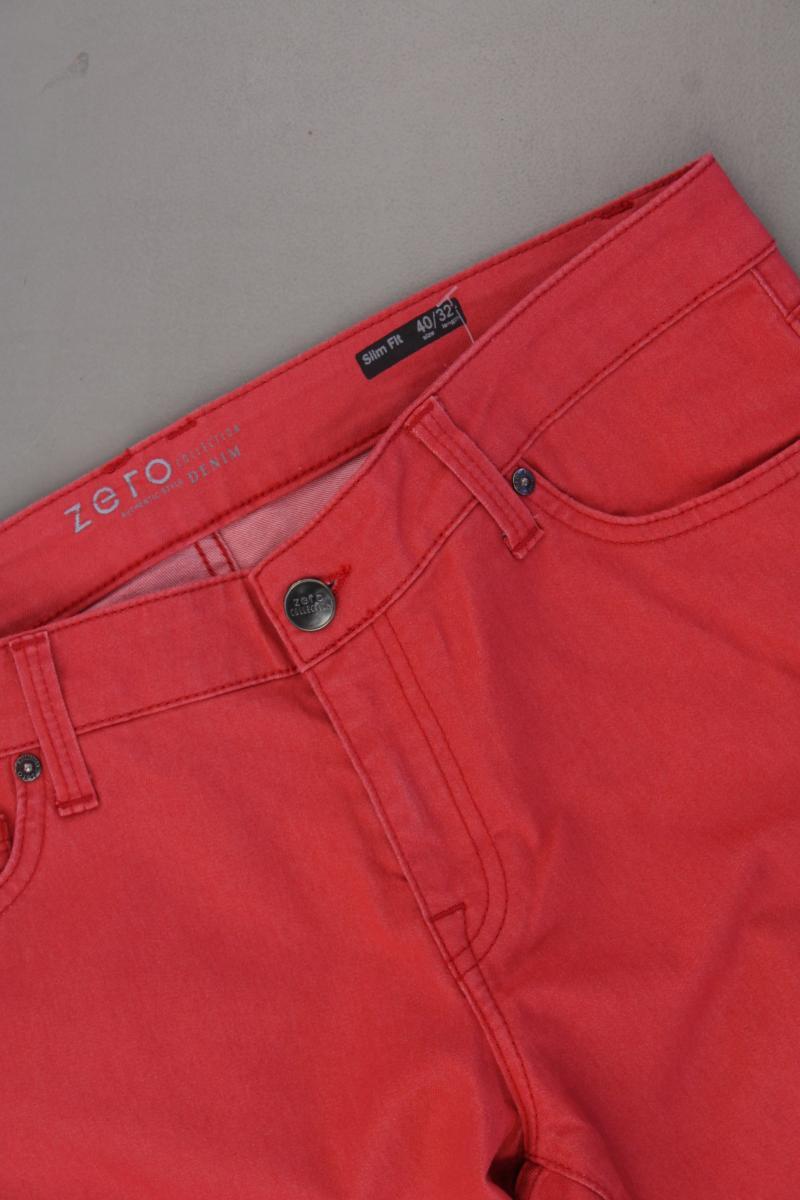 Zero Five-Pocket-Hose Gr. 40/L32 pink aus Baumwolle