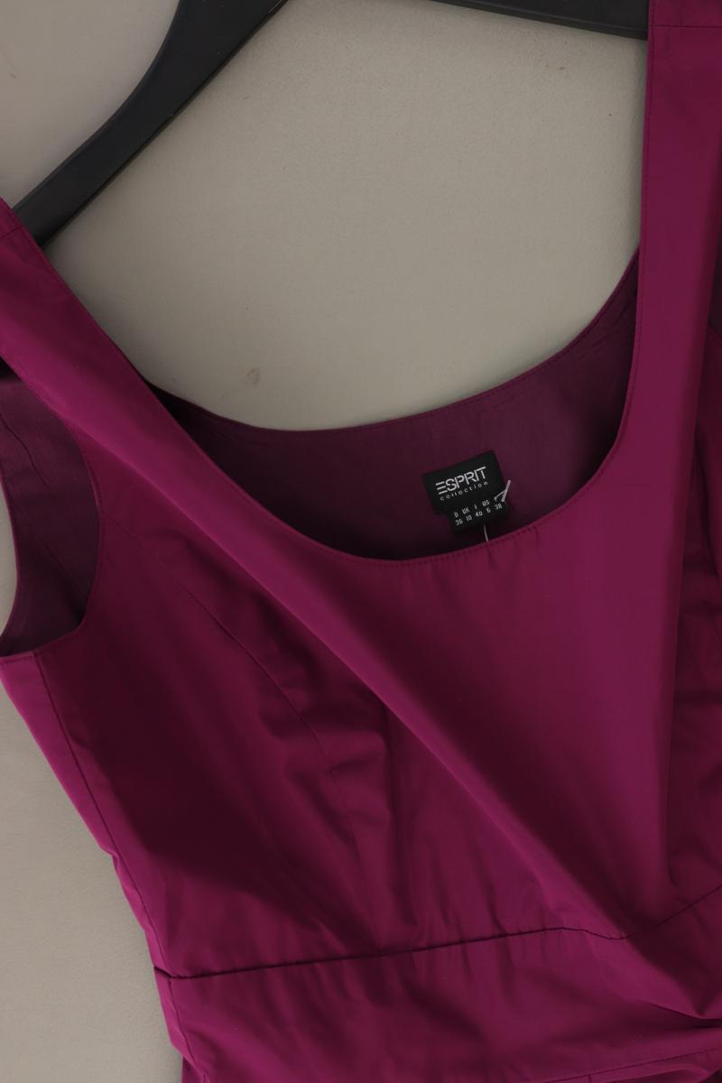 Esprit Collection Abendkleid Gr. 36 Träger lila aus Polyester