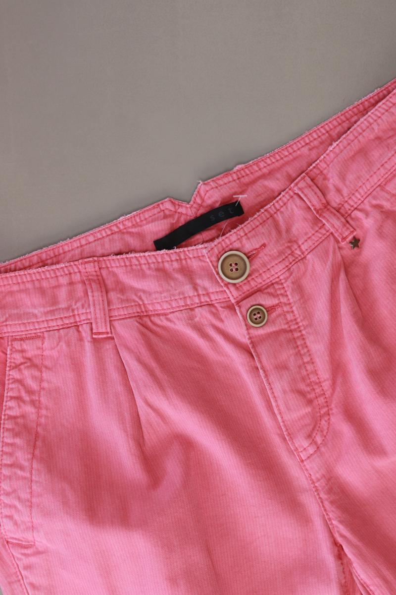 Set Chinohose Gr. 36 pink aus Lyocell
