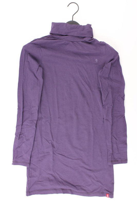 edc by Esprit Stretchkleid Gr. L Langarm lila aus Baumwolle