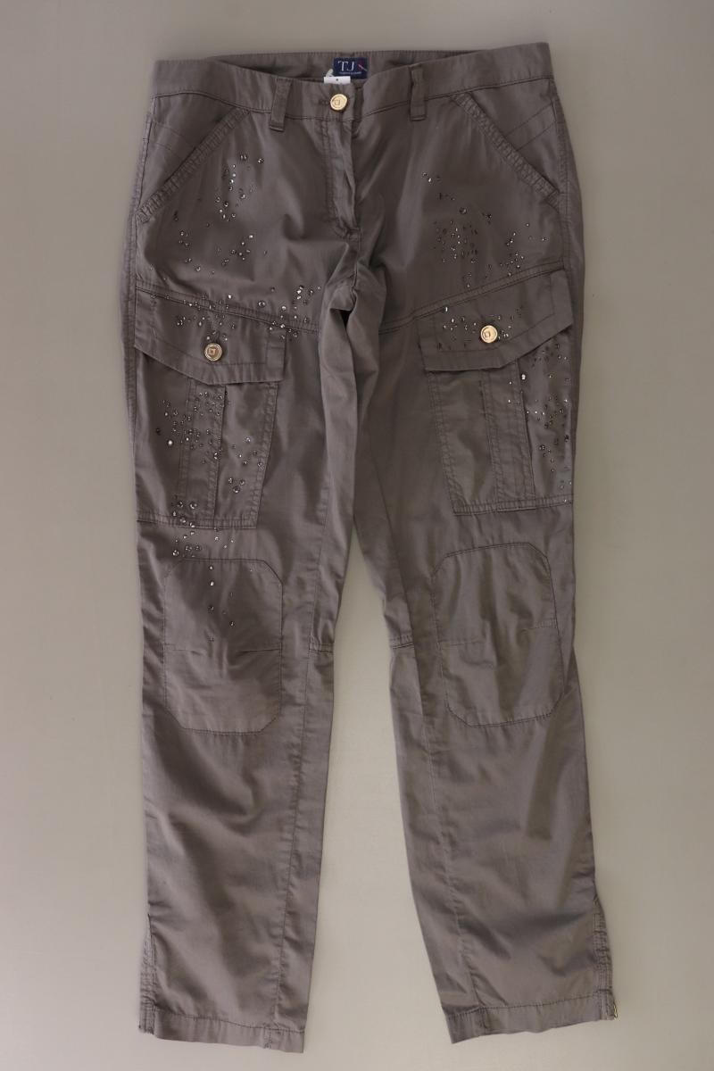 Trussardi Hose Gr. IT 44 (M) grau aus Baumwolle