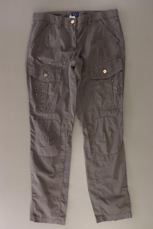 Trussardi Hose Gr. IT 44 (M) grau aus Baumwolle