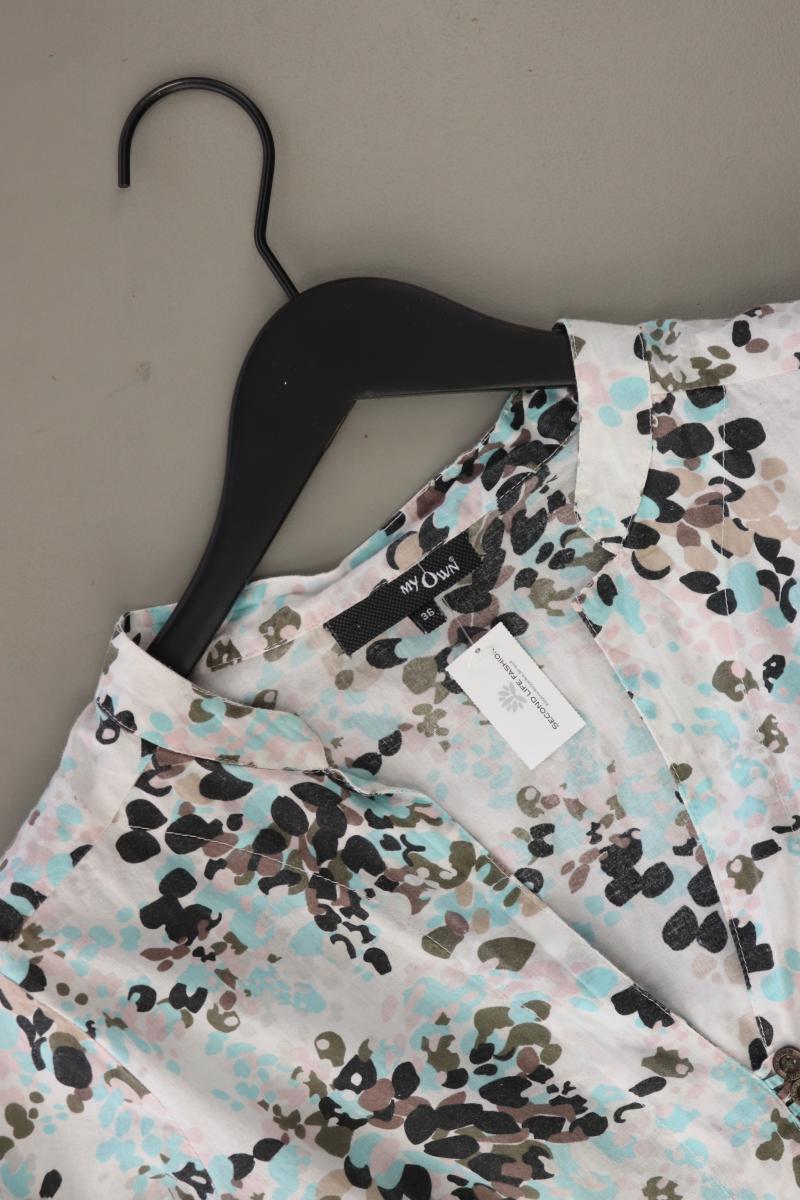 My Own Bluse Gr. 36 Langarm blau