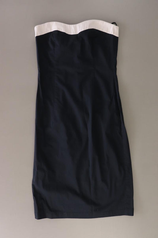 Apart Bandeaukleid Gr. 34 Ärmellos schwarz aus Baumwolle