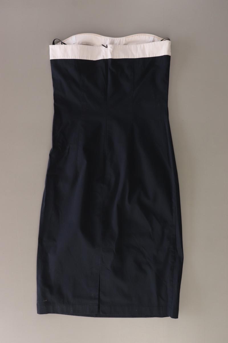 Apart Bandeaukleid Gr. 34 Ärmellos schwarz aus Baumwolle