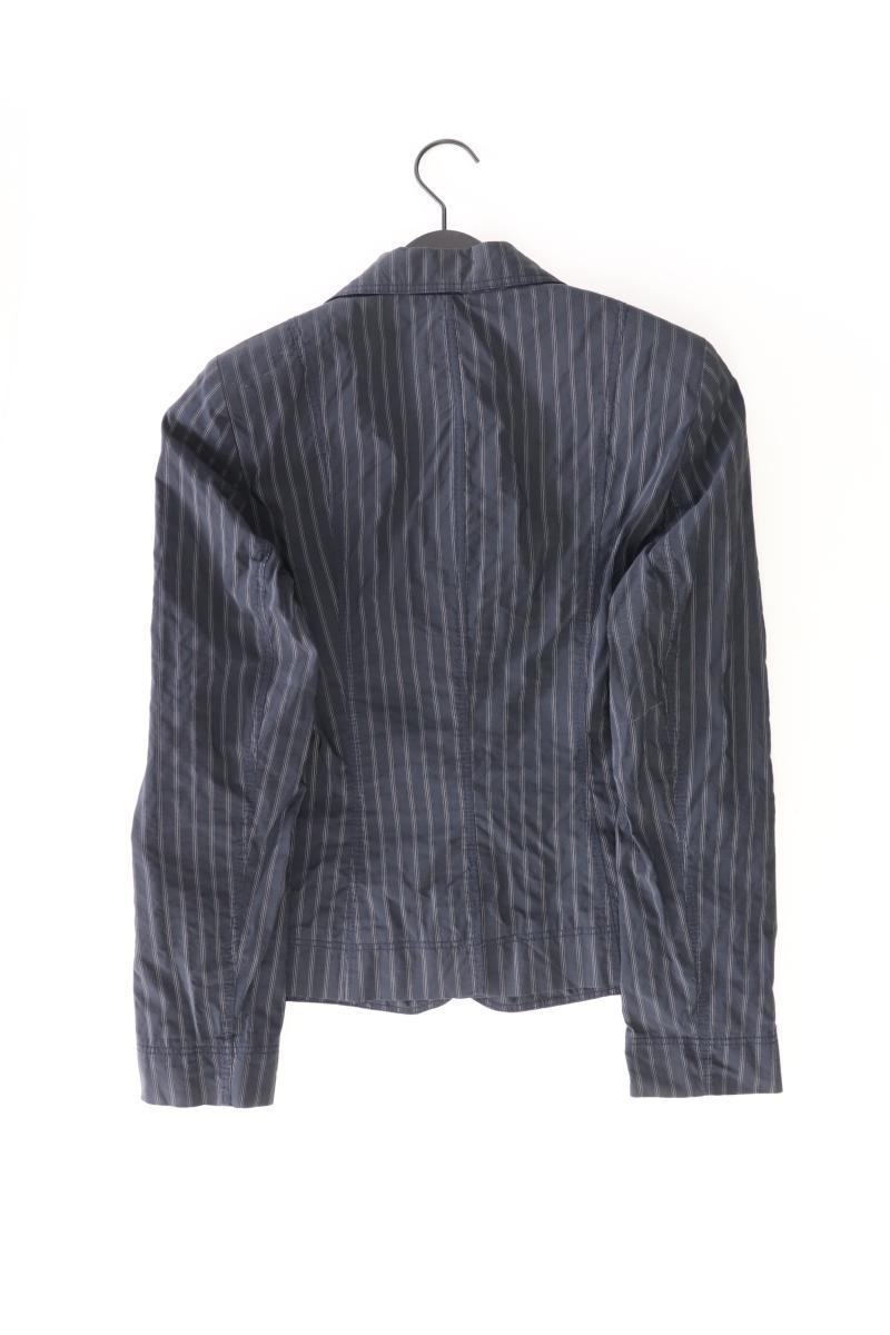 YORN Classic Blazer Gr. 38 gestreift Vintage grau aus Polyester