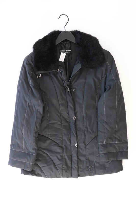 Gerry Weber Winterjacke Gr. 40 grau aus Polyester