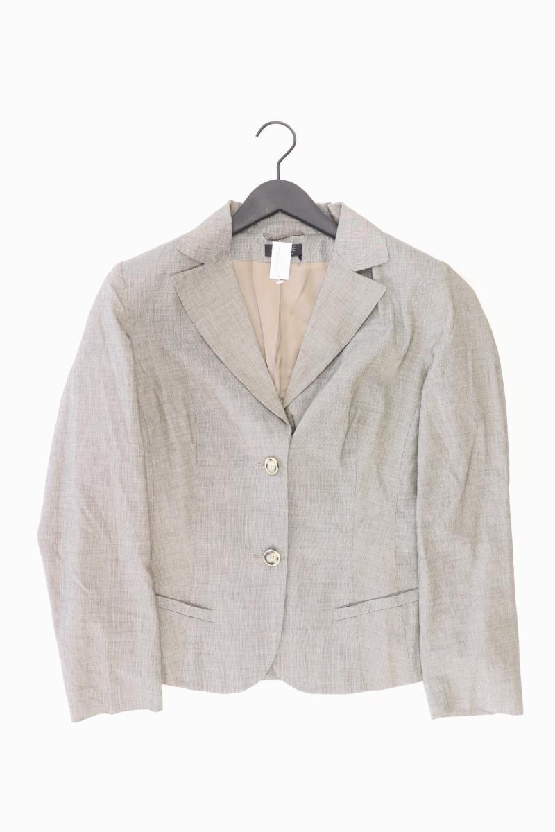 Apanage Blazer Gr. 42 grau aus Baumwolle