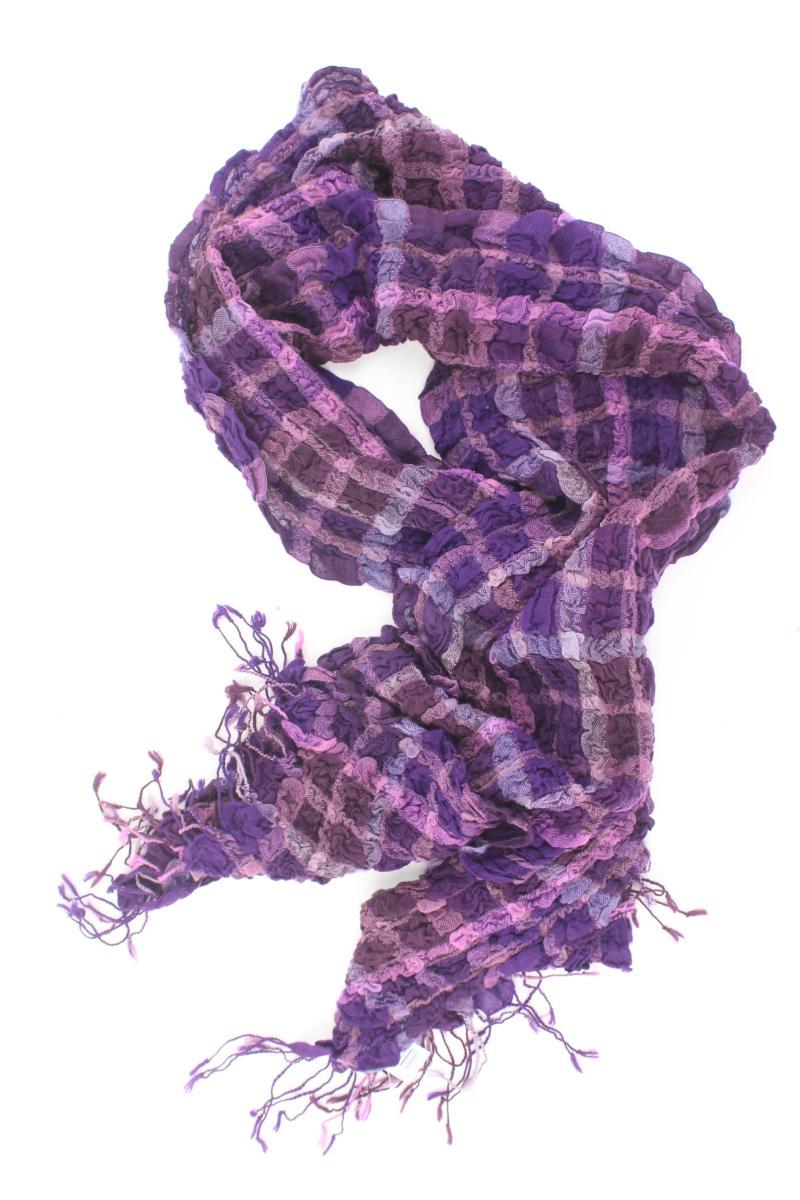 Schal lila aus Wolle