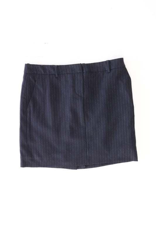 Marc O'Polo Wollrock Gr. 36 gestreift blau aus Schurwolle