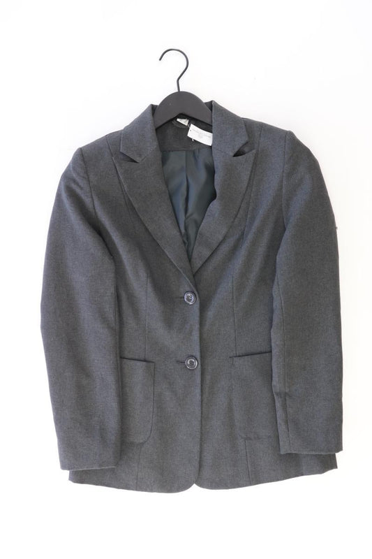 Longblazer Gr. 34 Vintage grau aus Polyester