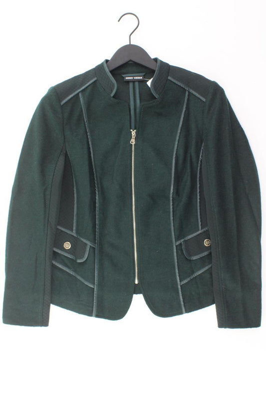 Gerry Weber Jacke Gr. 42 grün aus Polyester