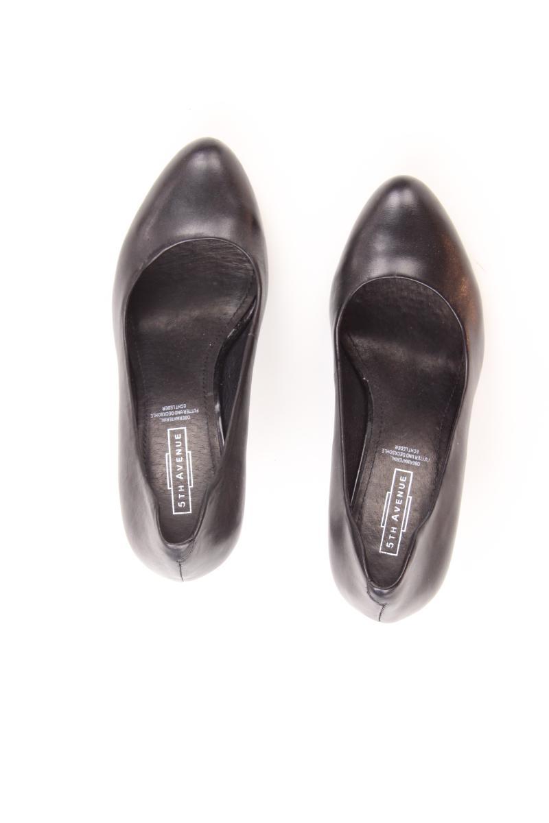 5TH AVENUE Pumps Gr. 37 schwarz aus Leder