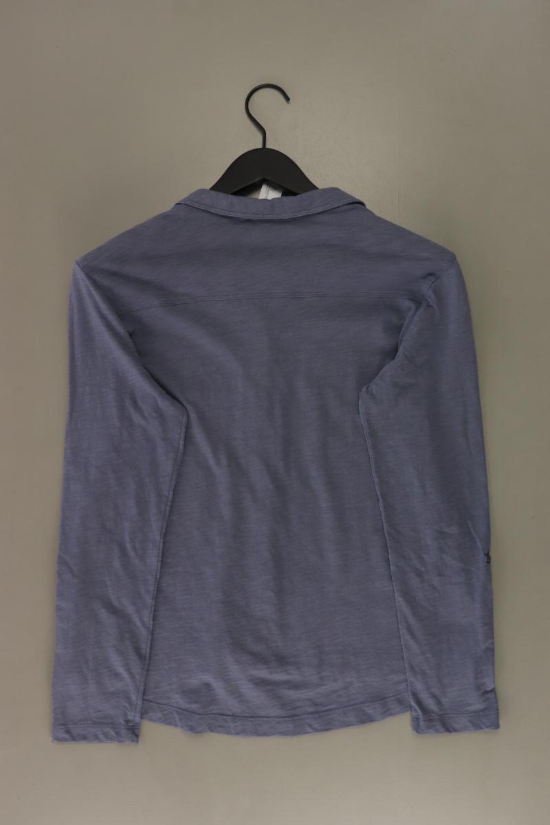 edc by Esprit Langarmbluse Gr. M blau aus Baumwolle